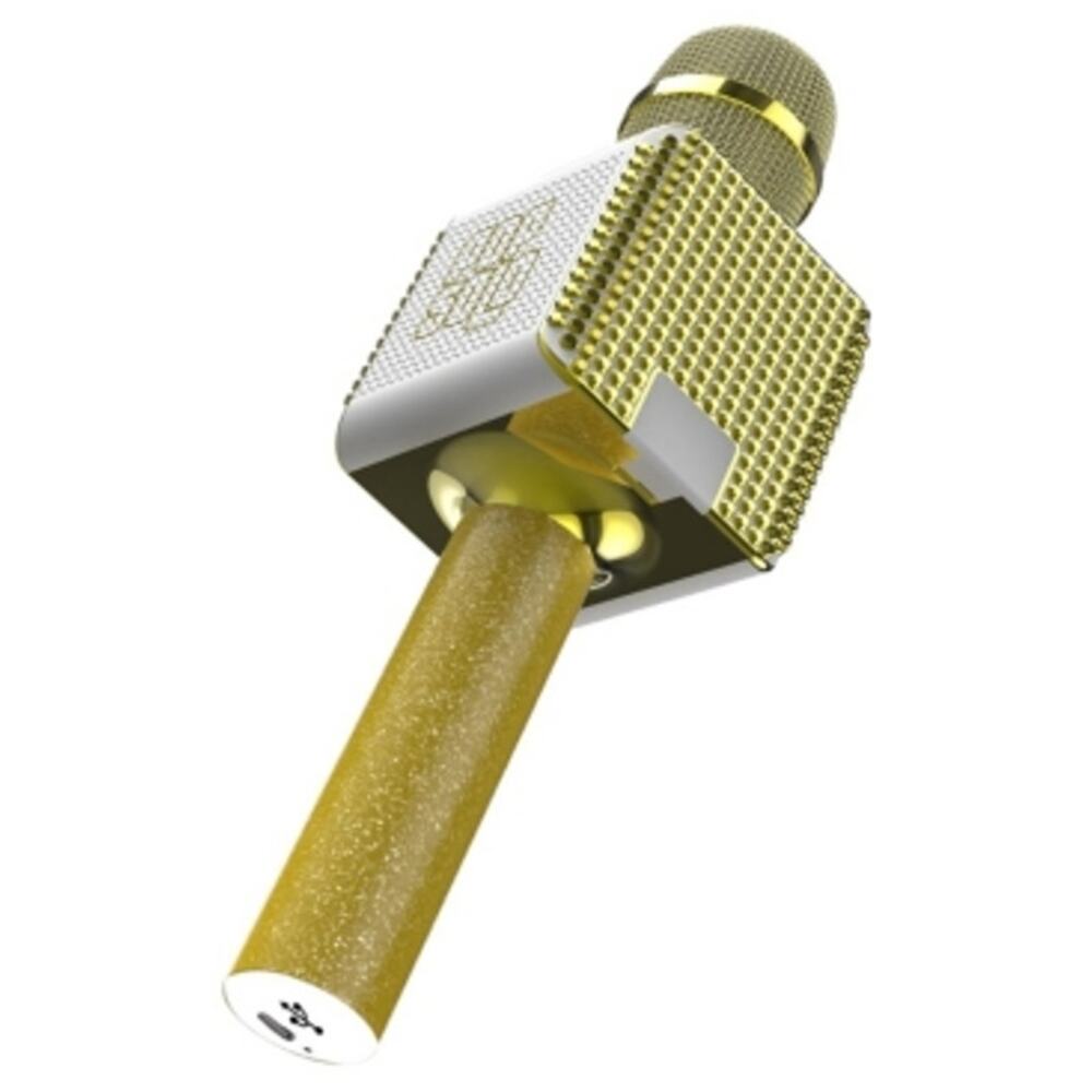 Tzumi Pop Solo Bling Bluetooth Karaoke Microphone with Smartphone Holder